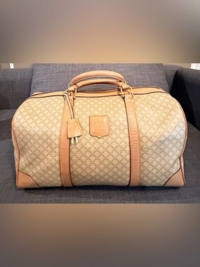 Celine travel bag with lock and keys included